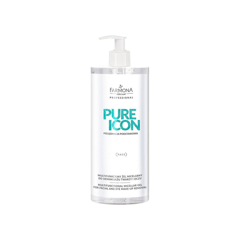 Farmona pure icon multifunkční micerální gel na odlíčení obličeje a očí 500 ml