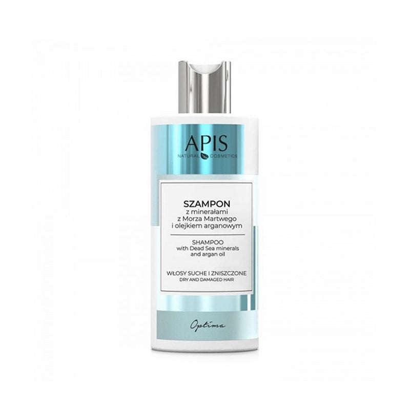 Apis optima, shampoo with dead sea minerals and argan oil, 300 ml