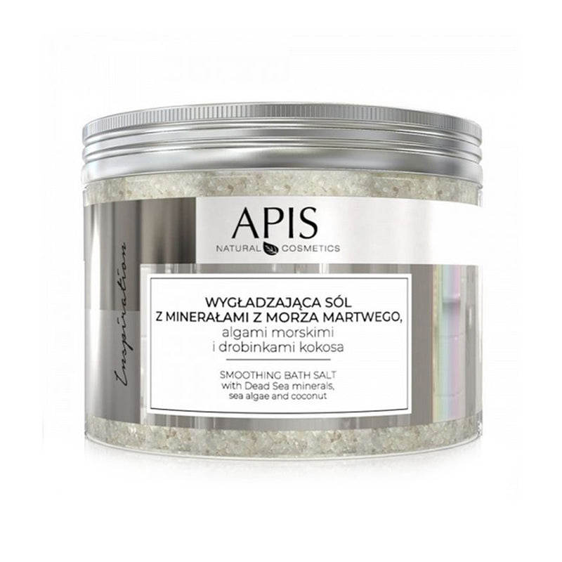 Apis inspiration, smoothing bath salt with dead sea minerals, sea algae and coconut particles, 650 g