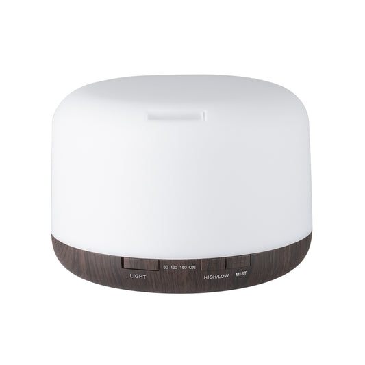 Aroma air humidifier diffuser spa 03 dark wood 500 ml + timer