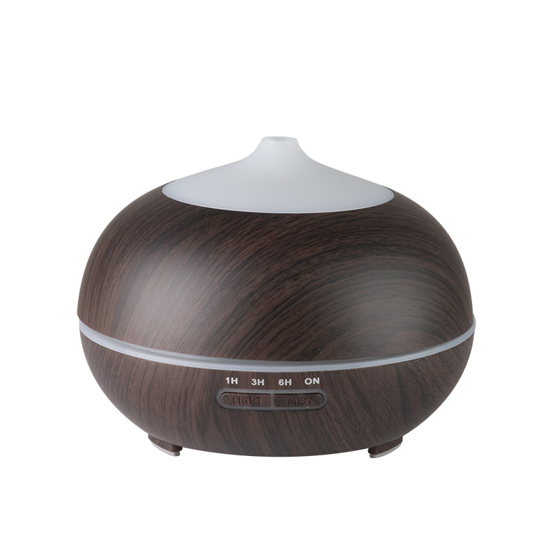 Aroma zvlhčovač vzduchu difuzér spa 06 tmavé dřevo 400 ml + časovač