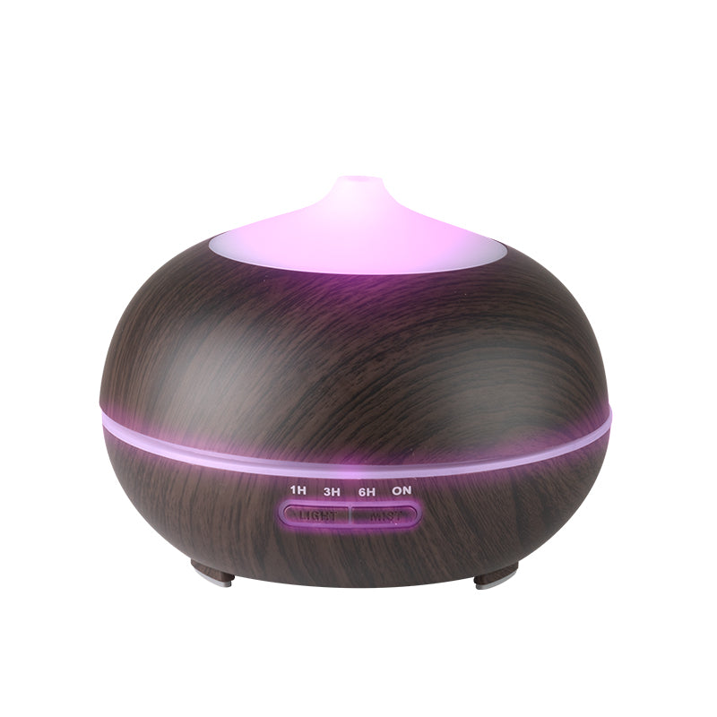 Aroma zvlhčovač vzduchu difuzér spa 06 tmavé dřevo 400 ml + časovač
