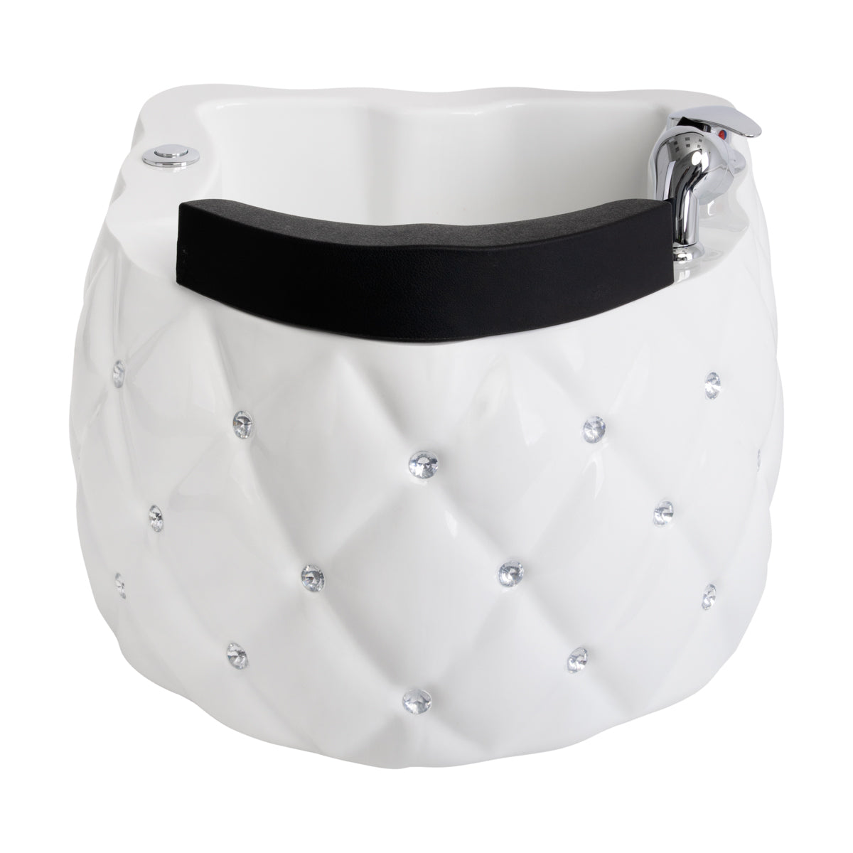 Diamond pedicure tray with hydromassage