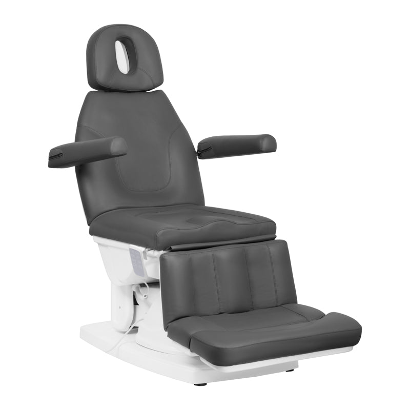 Elektrické podologické kosmetické křeslo. Kate 4 motory šedé