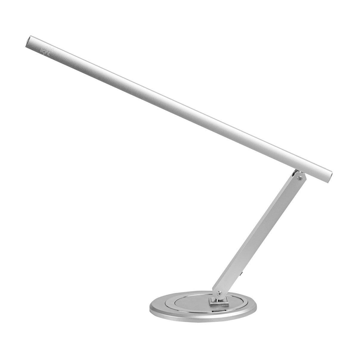 Tenká stolní LED lampa All4light stříbrné barvy