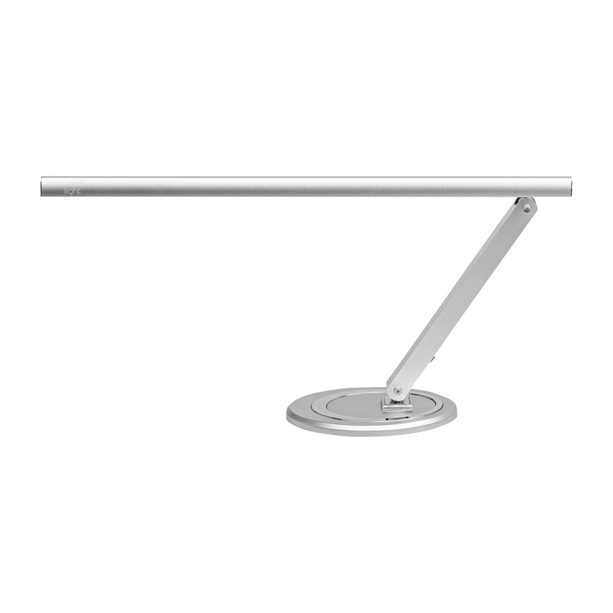 Tenká stolní LED lampa All4light stříbrné barvy