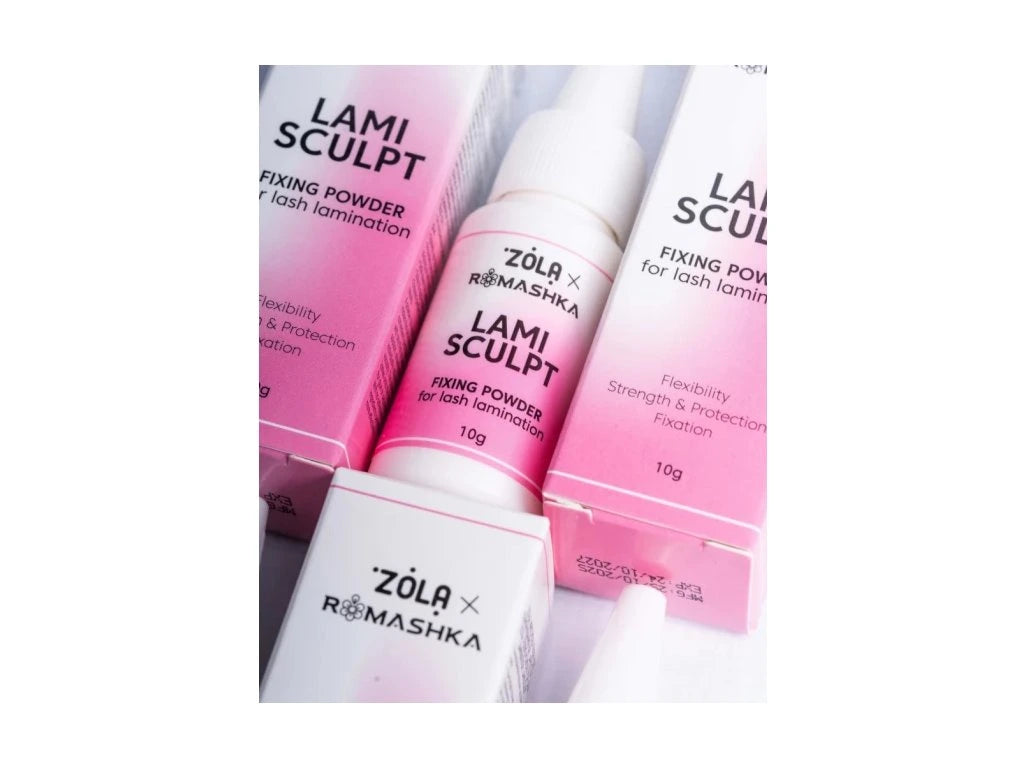 ZOLA x Romashka LamiSculpt Fixierpuder für Wimpernlaminierung 10 g