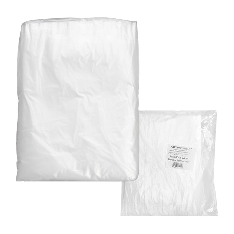 Body wrap fólie, 20 kusů, 160 cm x 200 cm