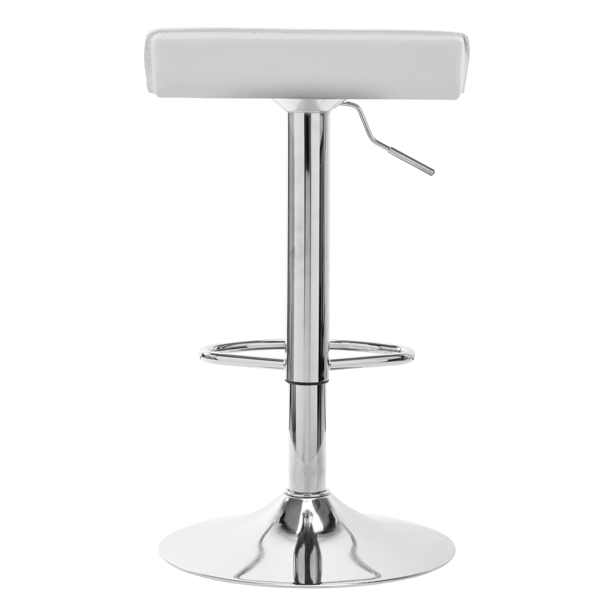 4Rico QS-B08 eco bar stool, white leather