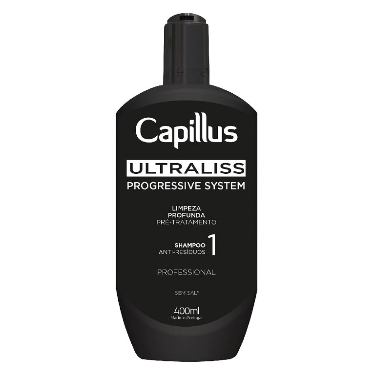 Capillus Ultraliss Nanoplastia, čistící šampon, krok 1, 400 ml