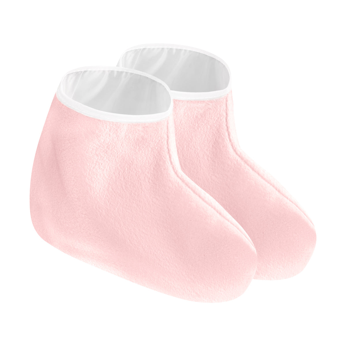 Terry socks, 2 pcs. pink