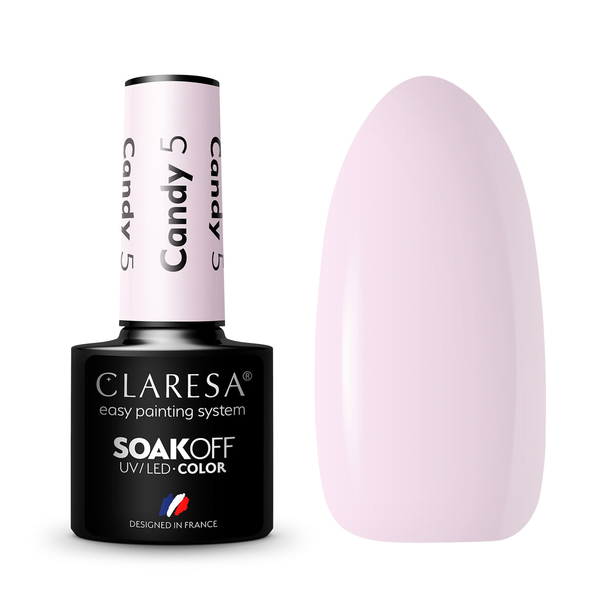 CLARESA CANDY 5 hybrid varnish -5g