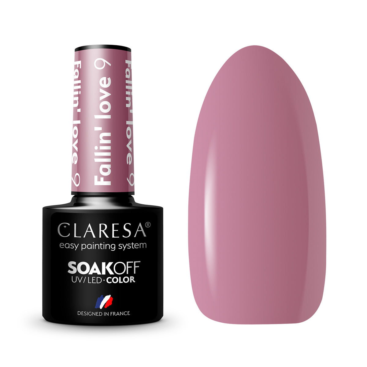 CLARESA Hybrid nail polish FALLIN""LOVE 9 -5g