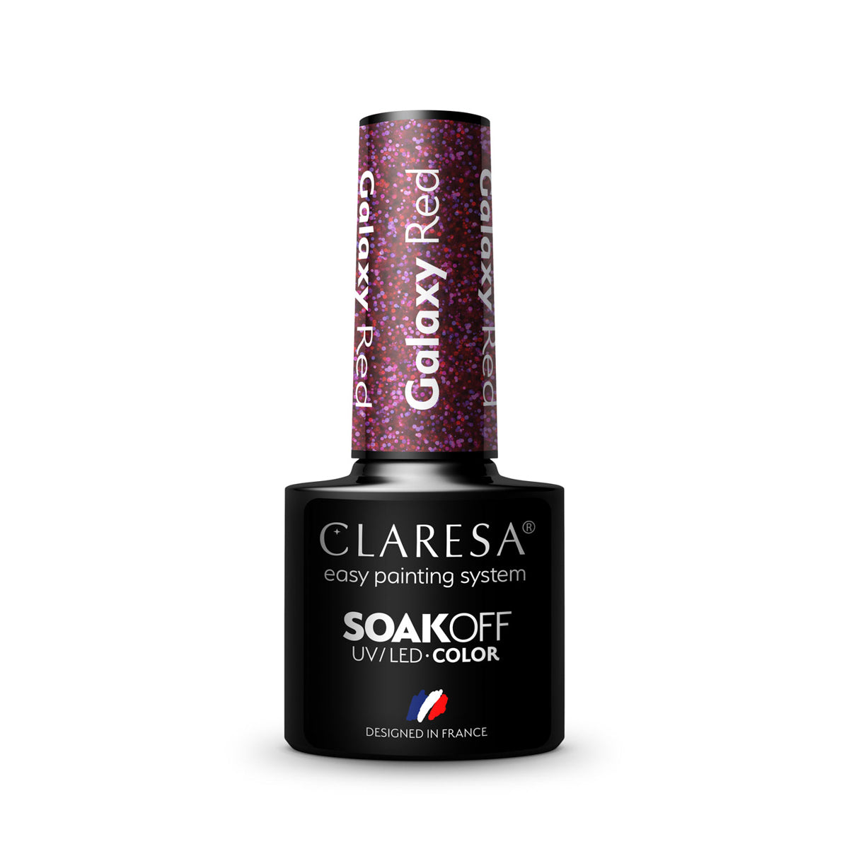 CLARESA Galaxy Red hybrid varnish 5g