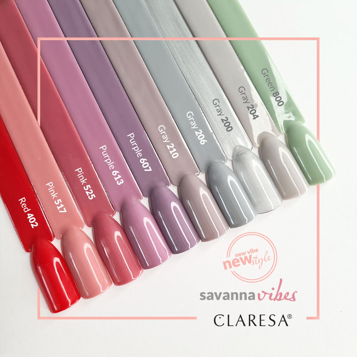 CLARESA Hybrid varnish PURPLE 613 -5g