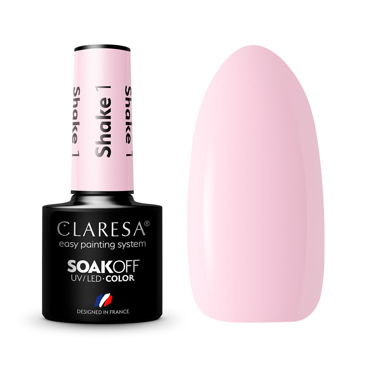 CLARESA Hybrid varnish SHAKE 1 -5g