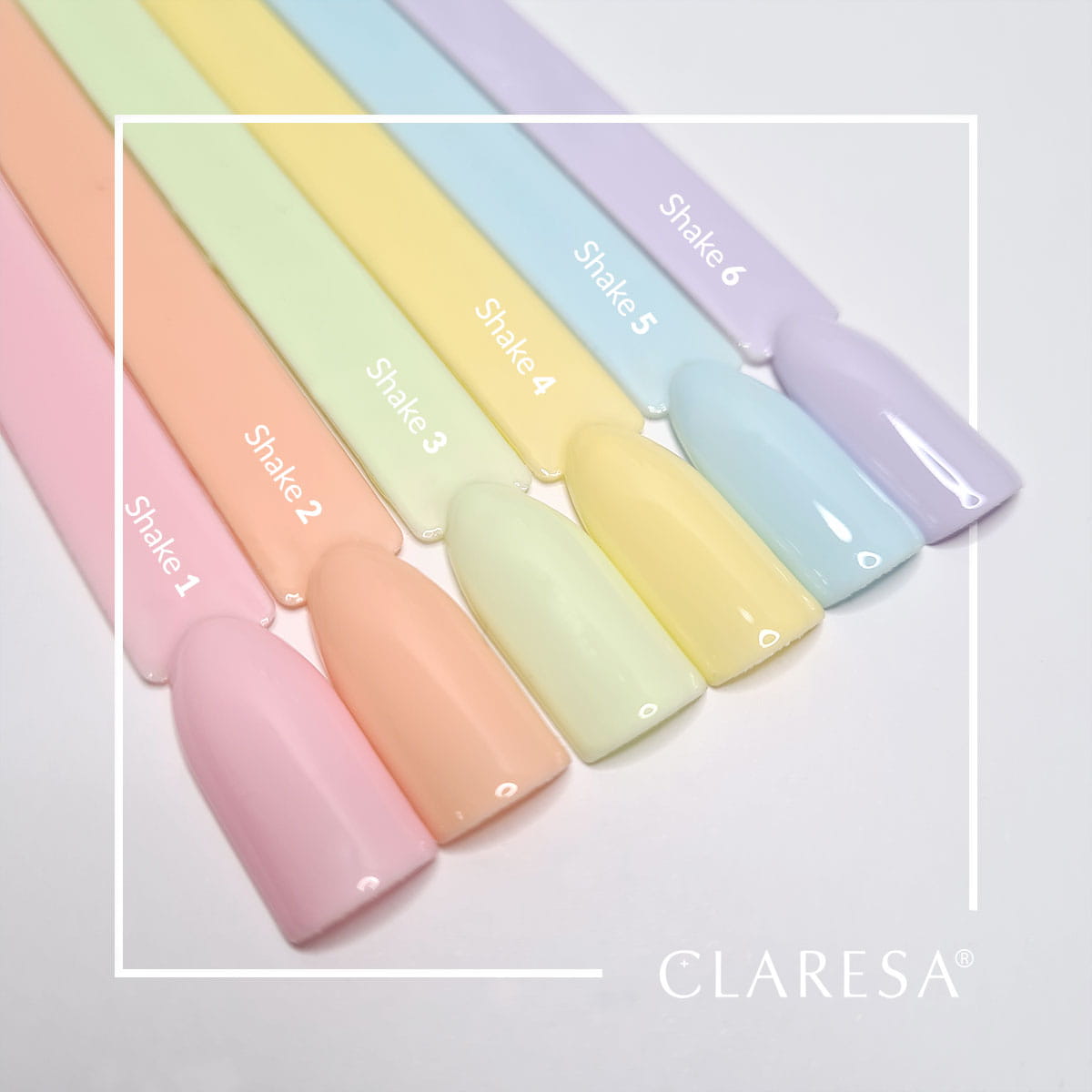 CLARESA SHAKE 6-5g hybrid varnish