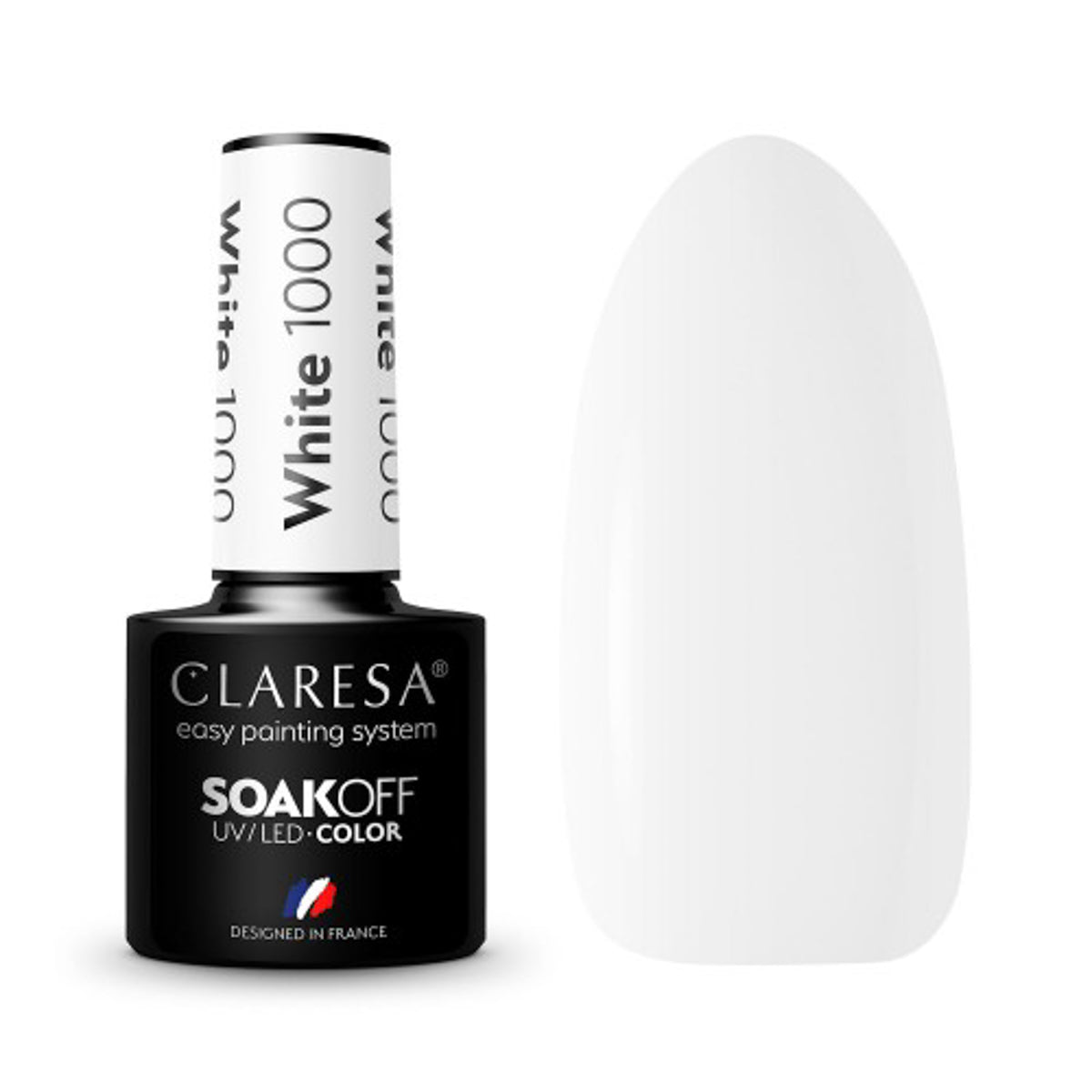 CLARESA Hybrid varnish WHITE 1000 -5g