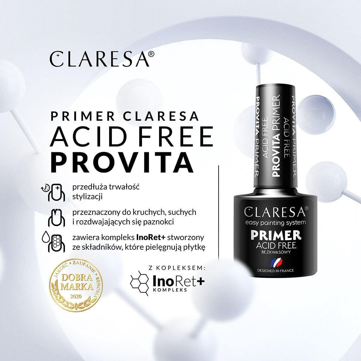 CLARESA Acid Free Provita Primer 5 g