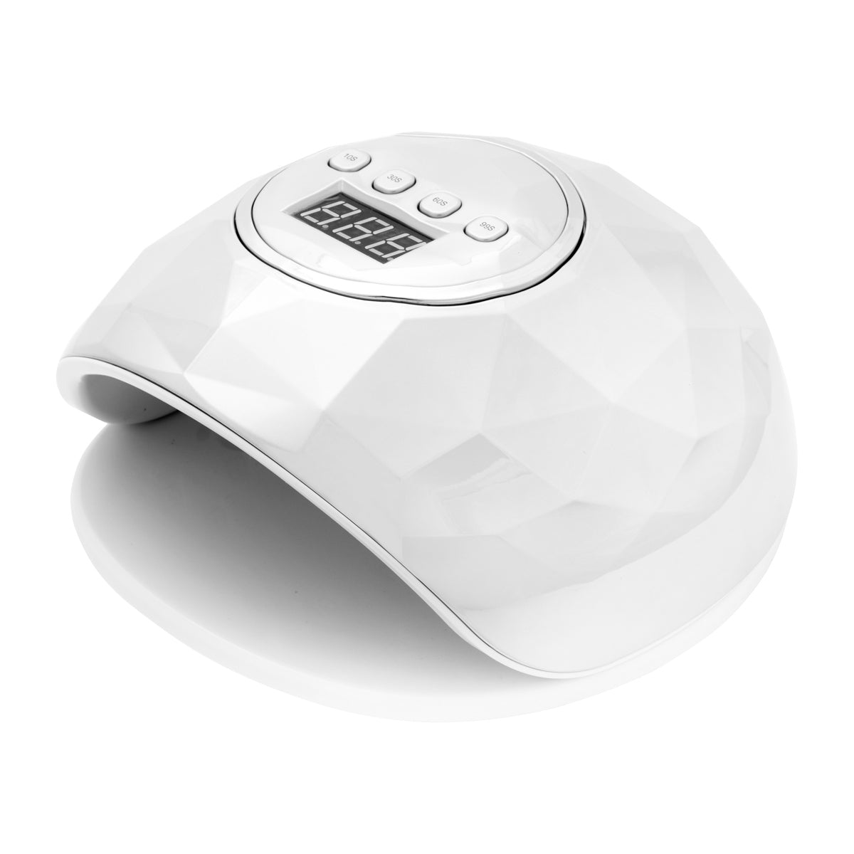 UV LED lampa Shiny 86W bílá/stříbrná perleťová