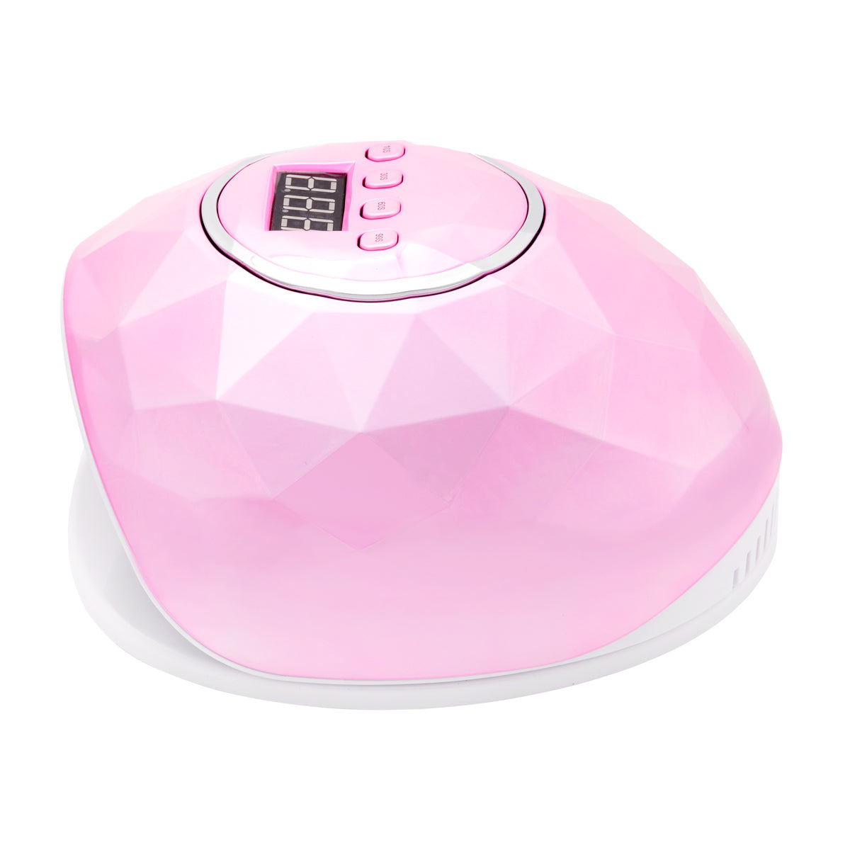 Lesklá 86W UV LED lampa, růžová perleť