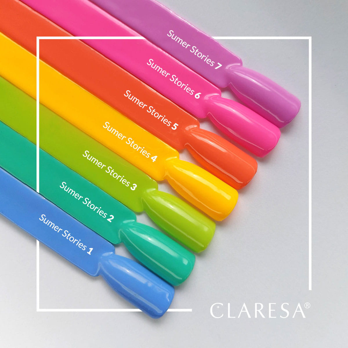 CLARESA hybrid varnish SUMMER STORIES 2 -5g