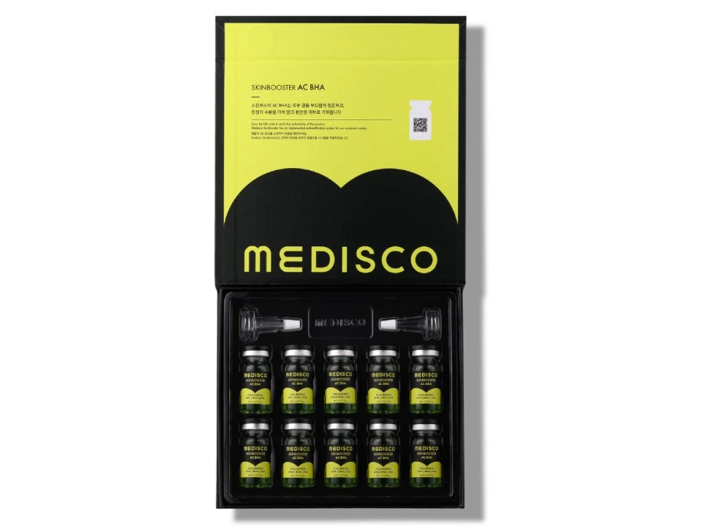 Medisco AC BHA Skinbooster für Microneedling – 10×8 ml Set
