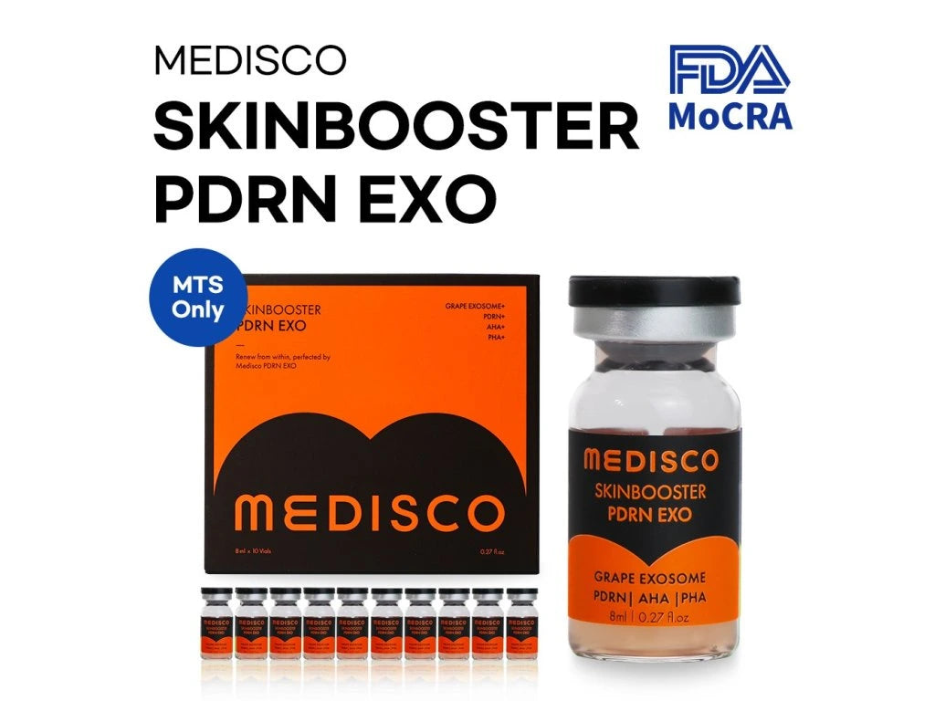 Medisco PDRN EXO skinbooster für Microneedling – Set 10×8 ml