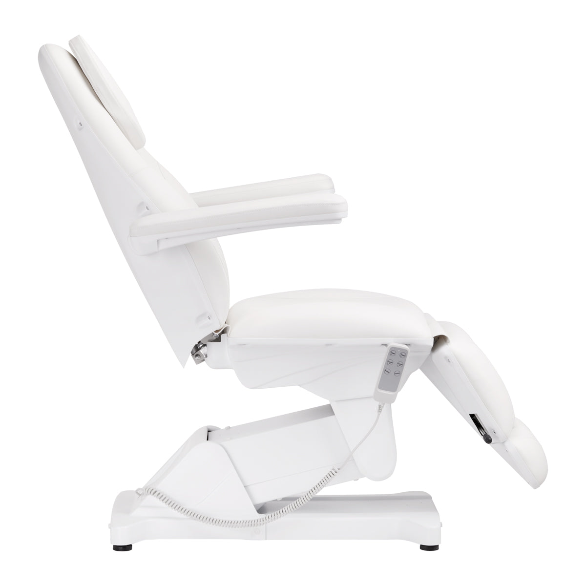 Elektrické kosmetické křeslo Sillon Basic 3 motory. bílý