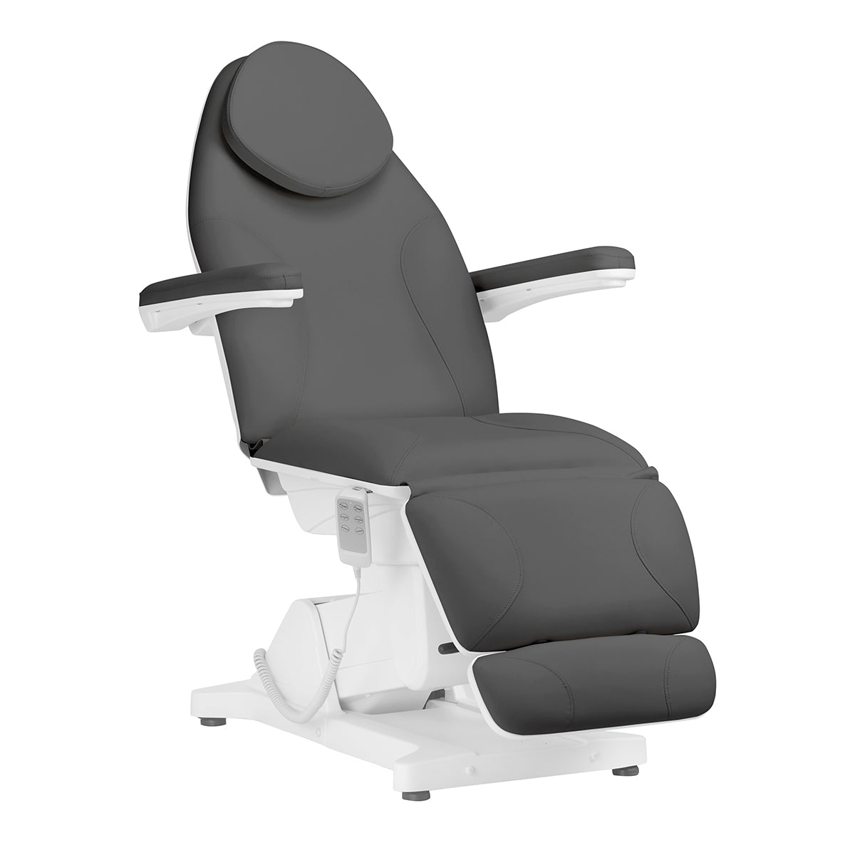 Elektrické kosmetické křeslo Sillon Basic 3 motory. šedá