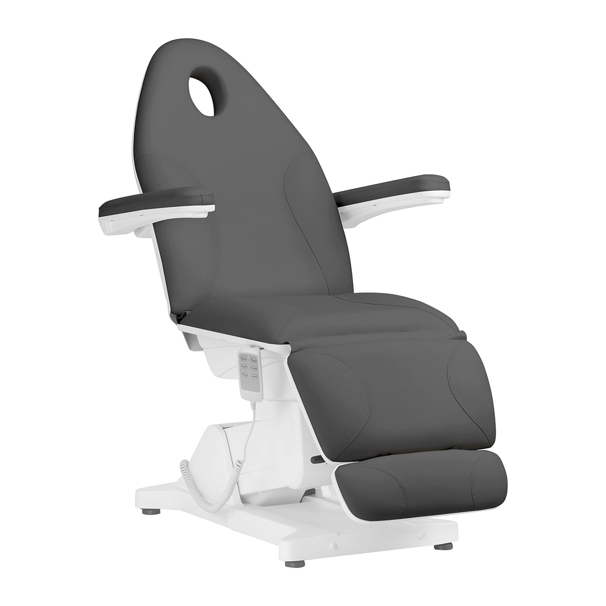 Elektrické kosmetické křeslo Sillon Basic 3 motory. šedá
