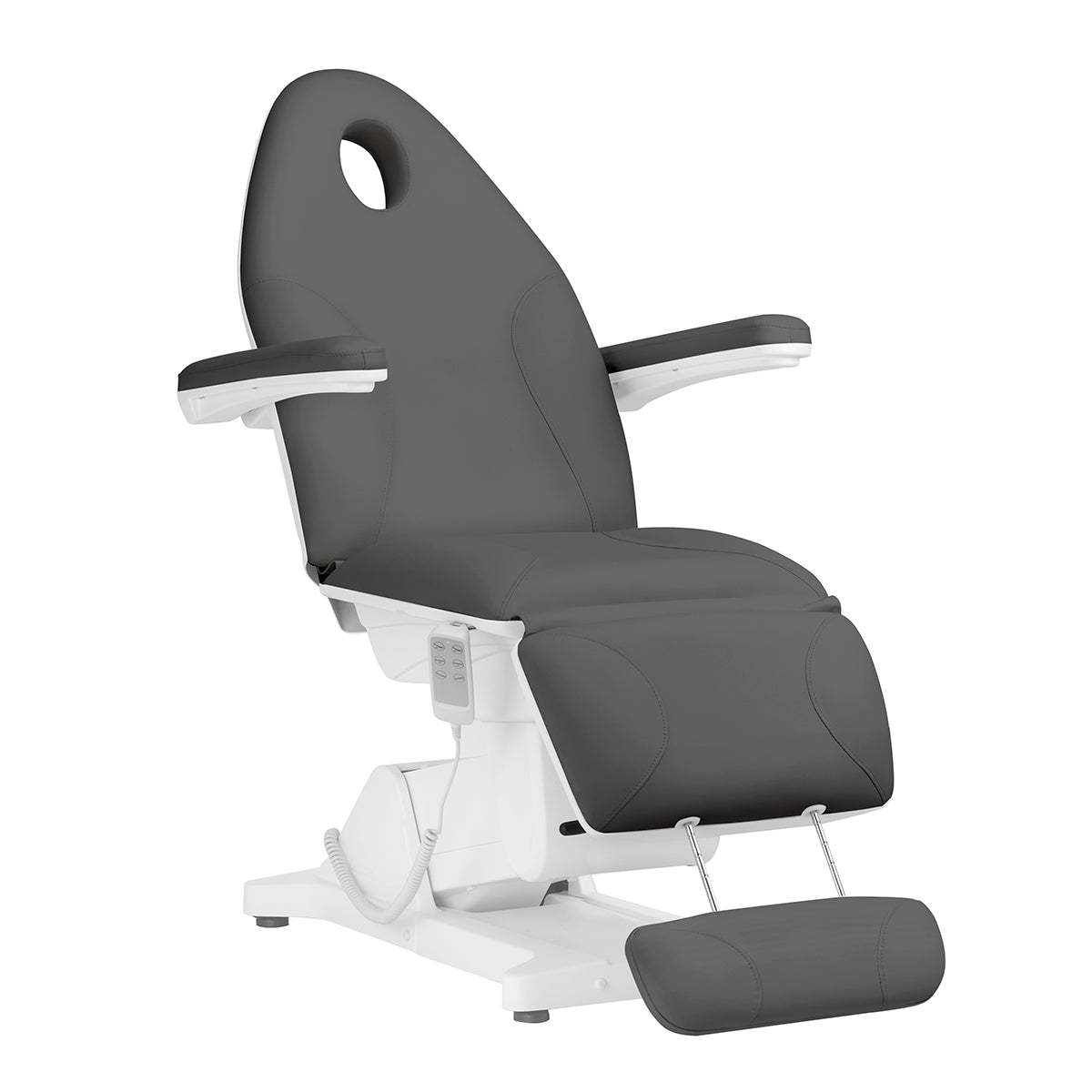 Elektrické kosmetické křeslo Sillon Basic 3 motory. šedá
