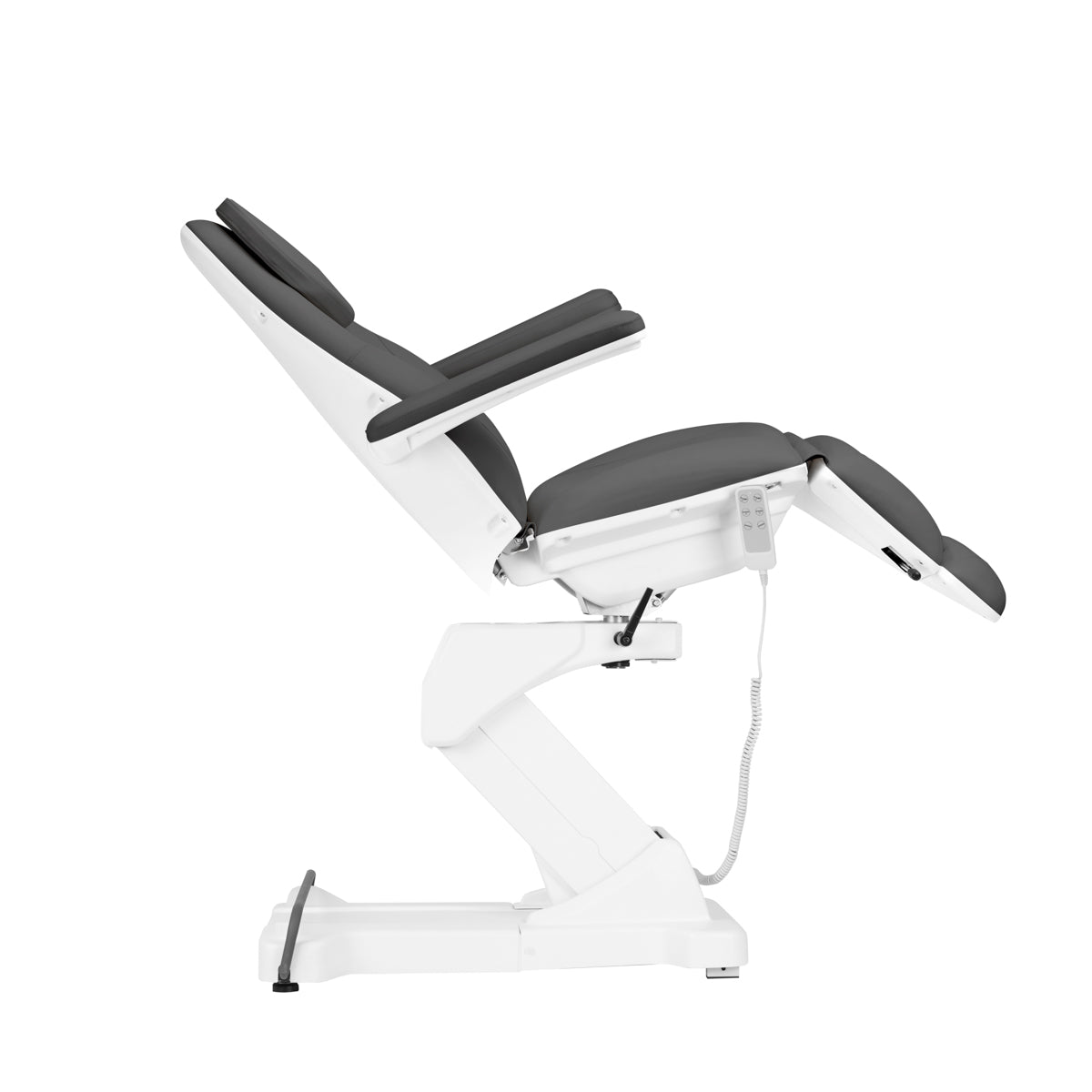 Elektrické kosmetické křeslo Sillon Basic 3 motory. otočná šedá