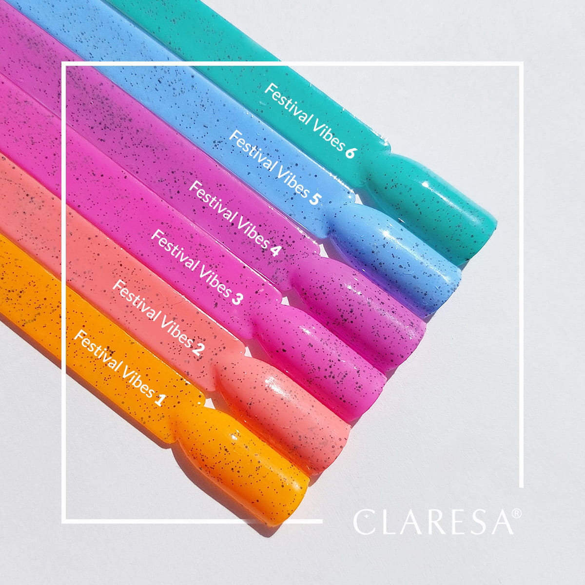 CLARESA Hybrid nail polish Festival Vibes 2 -5g