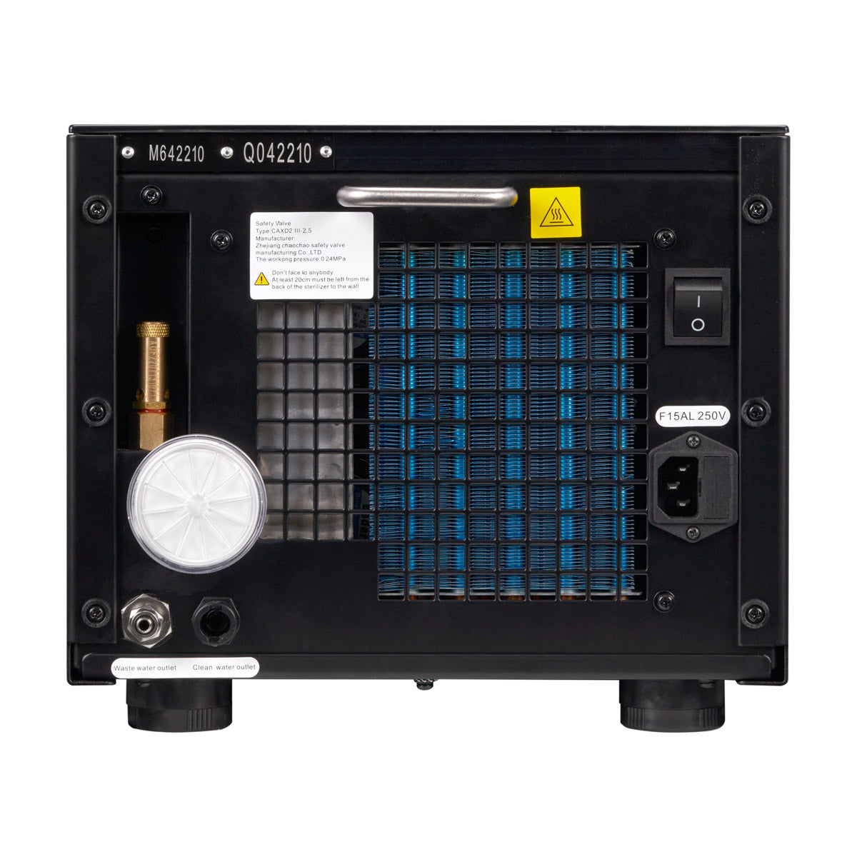 Autokláv Lafomed LFSS03AA LCD 3 L, třída B, lékařský, černý