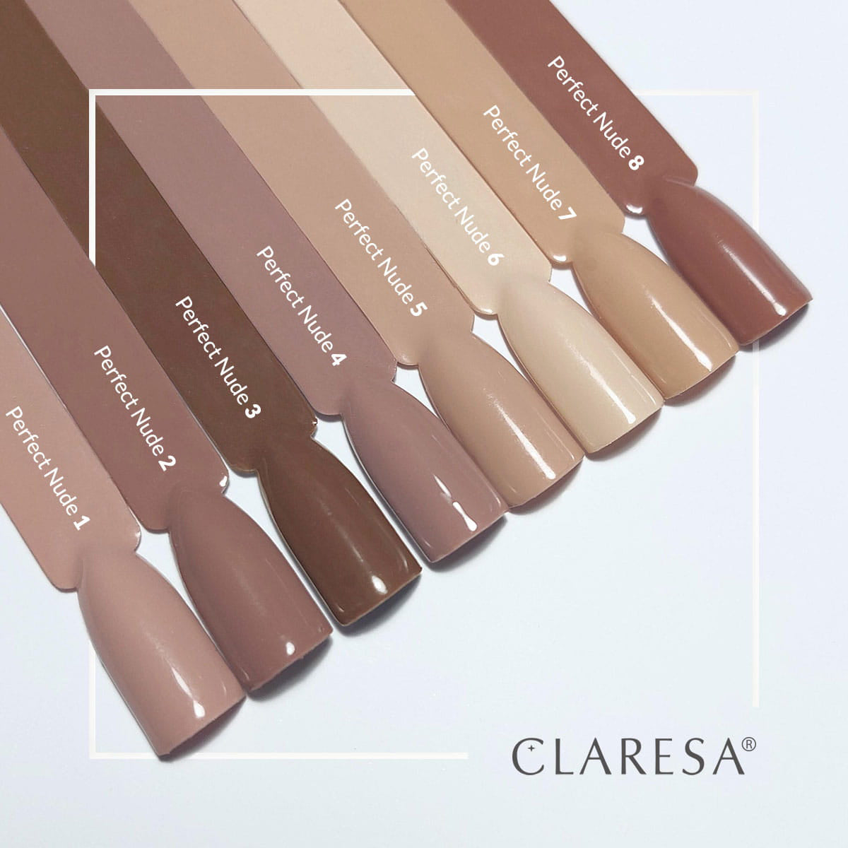 CLARESA PERFECT NUDE hybrid varnish 6 -5g