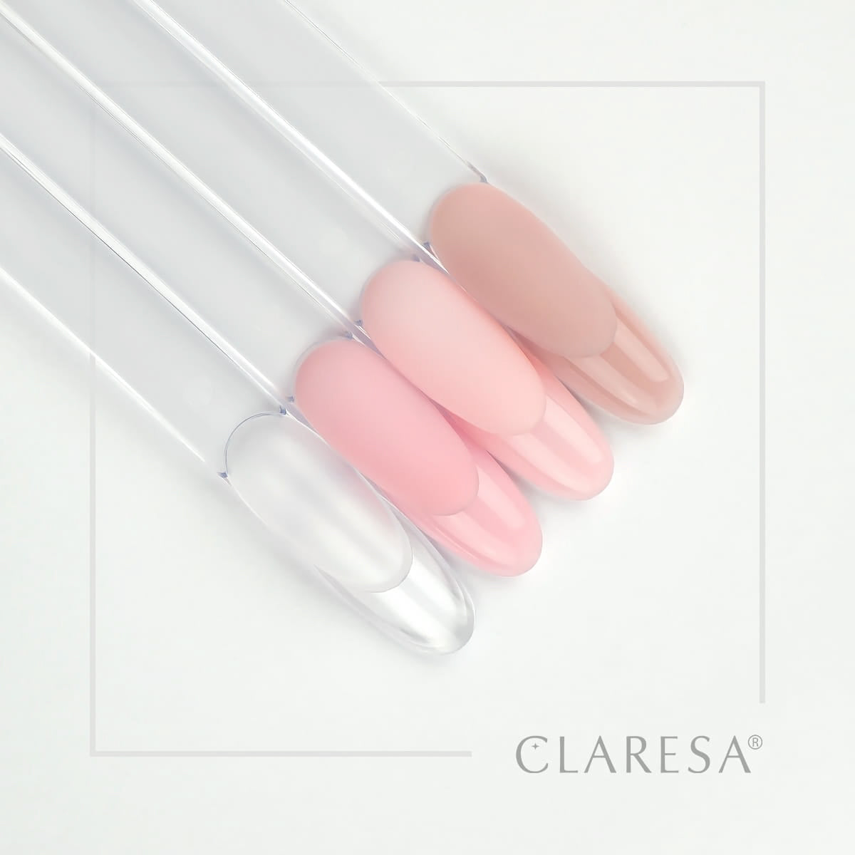 Claresa stavební gel Soft&Easy gel baby pink 90g
