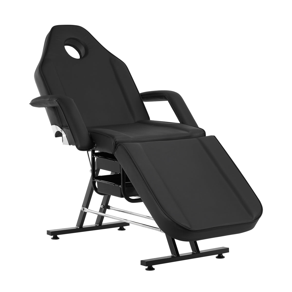 Kosmetické křeslo Sillon s černými podnosy