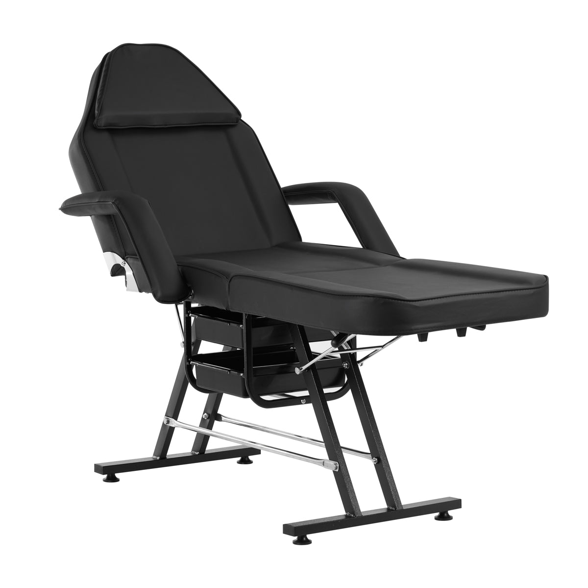 Kosmetické křeslo Sillon s černými podnosy