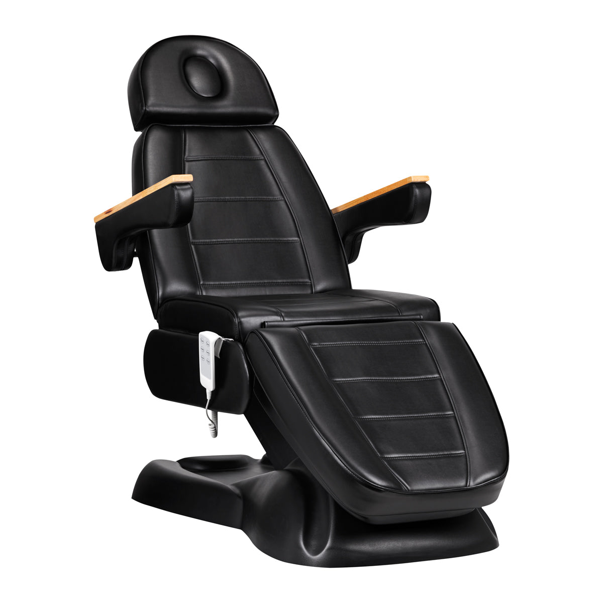 SILLON Lux 273b elektrické kosmetické křeslo, 3 motory, černé