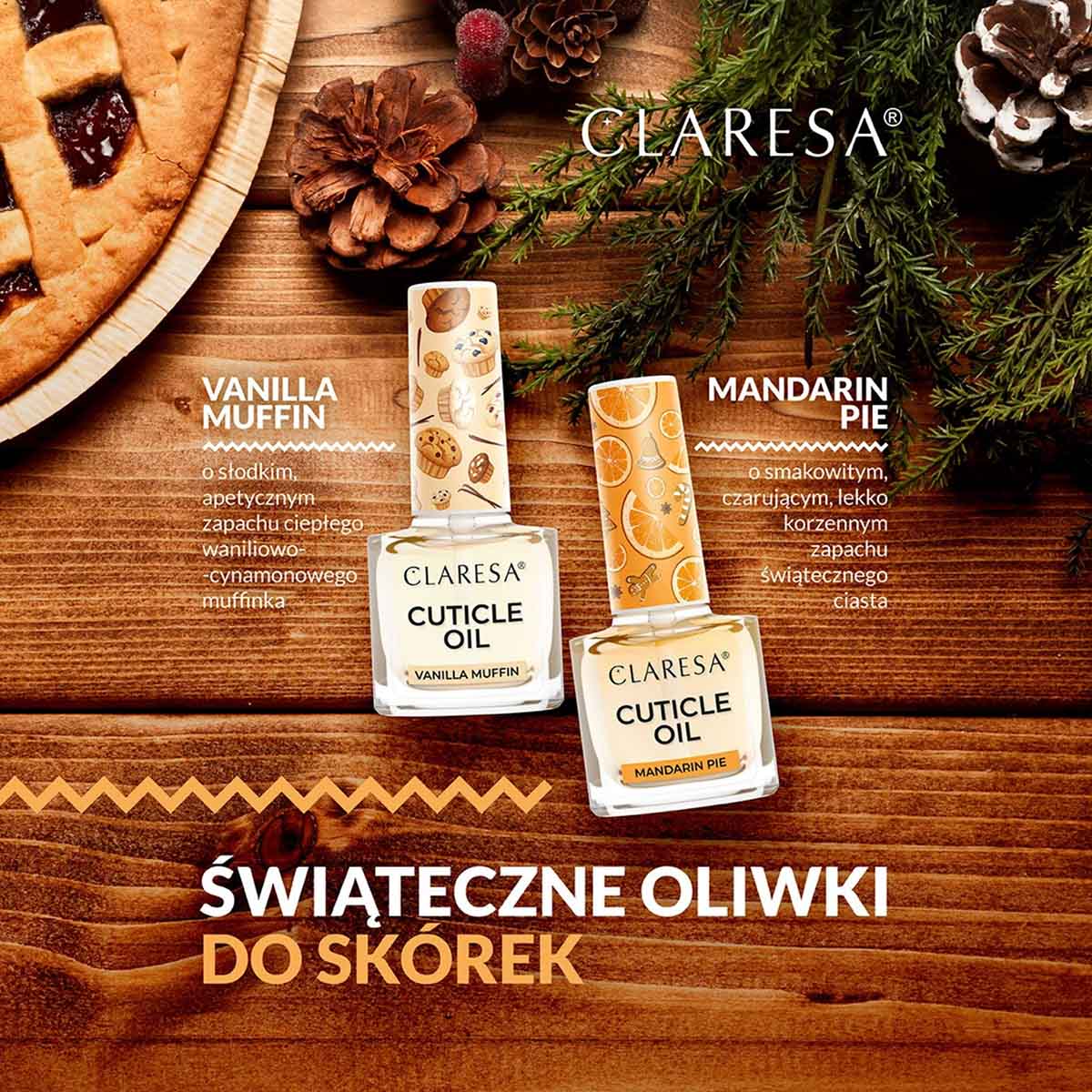 CLARESA olej na kůžičku Vanilkový muffin 5ml