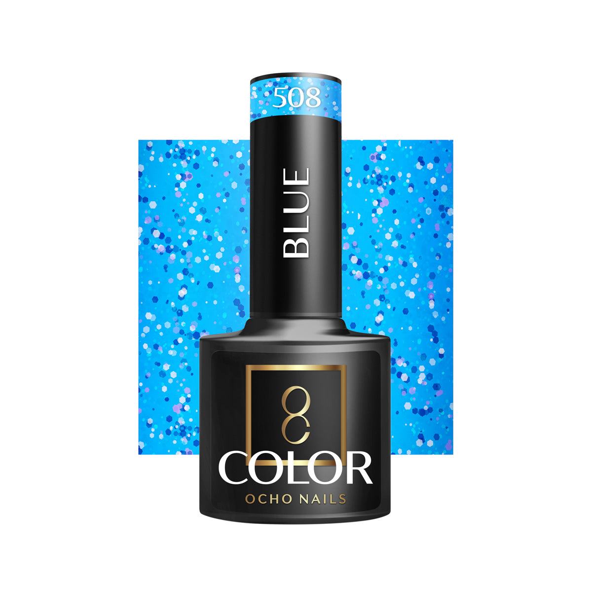 OCHO NAILS Hybridní lak na nehty modrý 508 -5 g