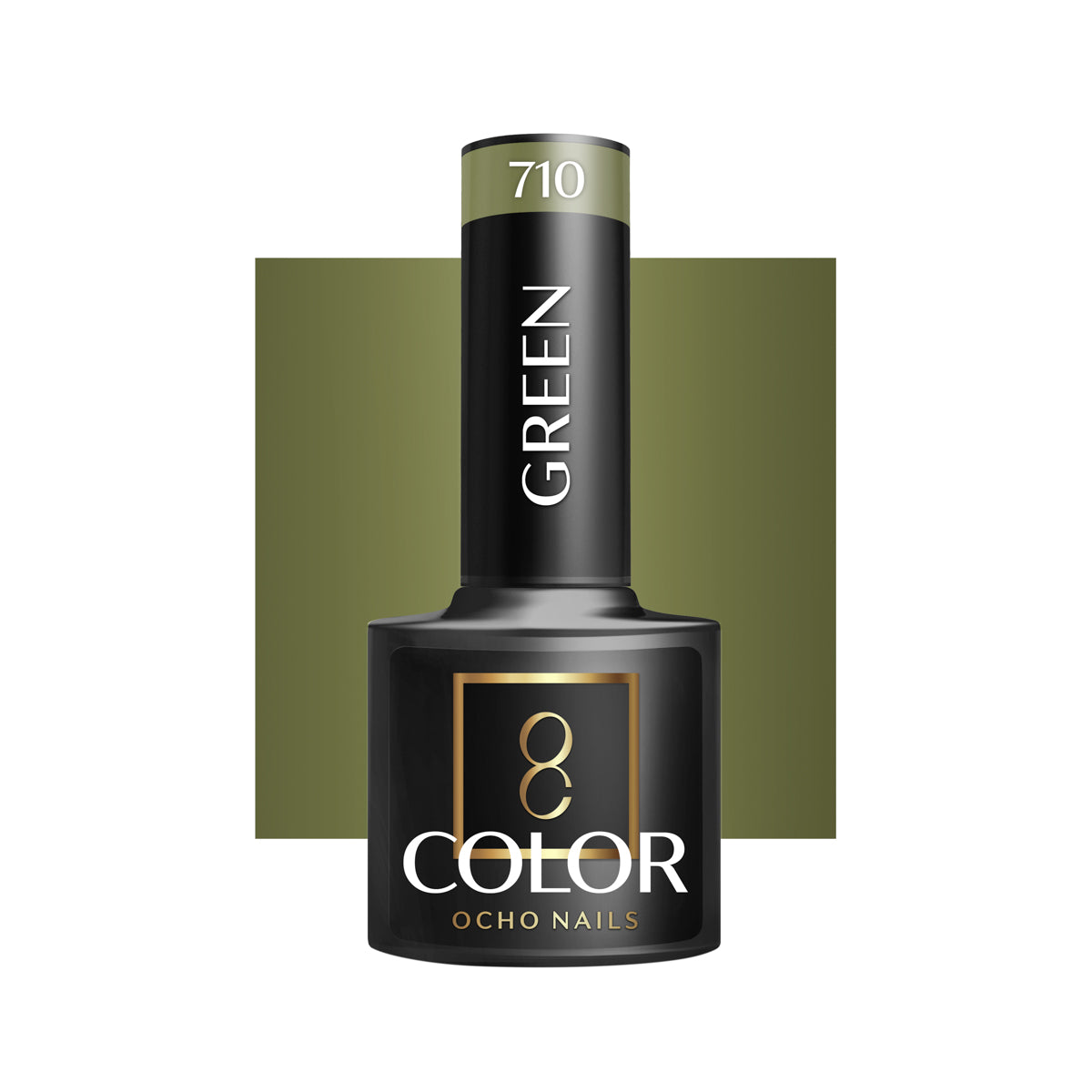 OCHO NAILS Hybridní lak na nehty zelený 710 -5 g