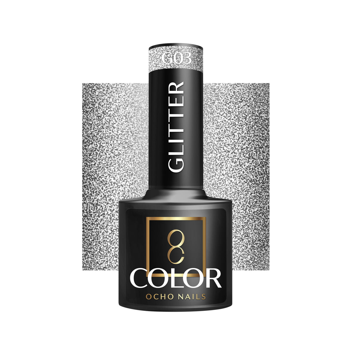 OCHO NAILS Glitter hybridní lak na nehty G03 -5 g