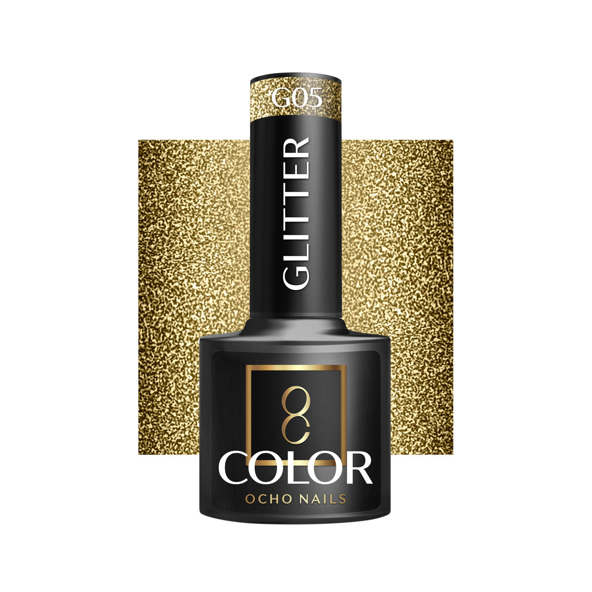 OCHO NAILS Glitter hybridní lak na nehty G05 -5 g
