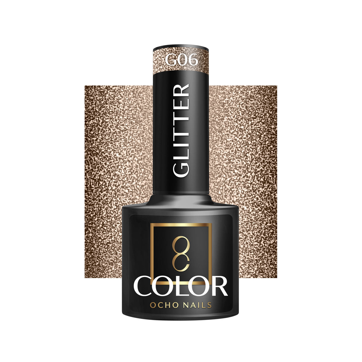 OCHO NAILS Glitter hybridní lak na nehty G06 -5 g