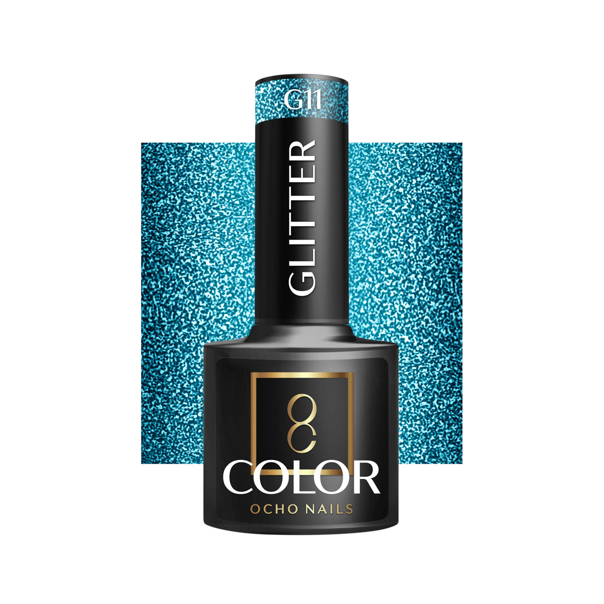 OCHO NAILS G11 glitrový hybridní lak na nehty -5 g