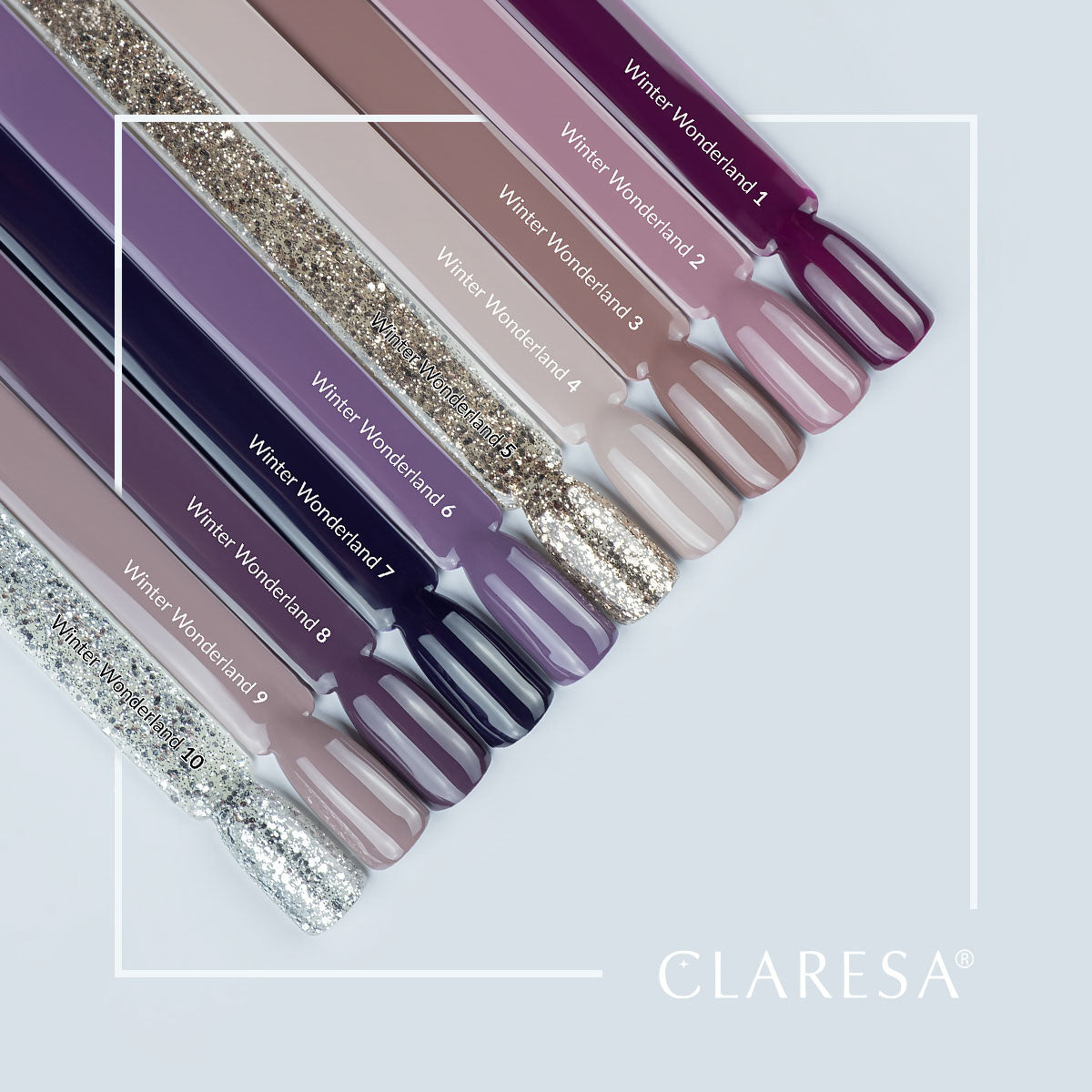 CLARESA Winter Wonderland hybrid varnish 4 - 5g