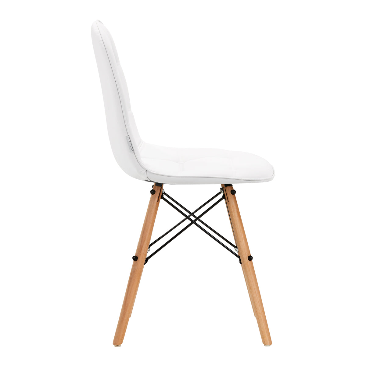 4Rico Scandinavian chair QS-185 eco leather, white