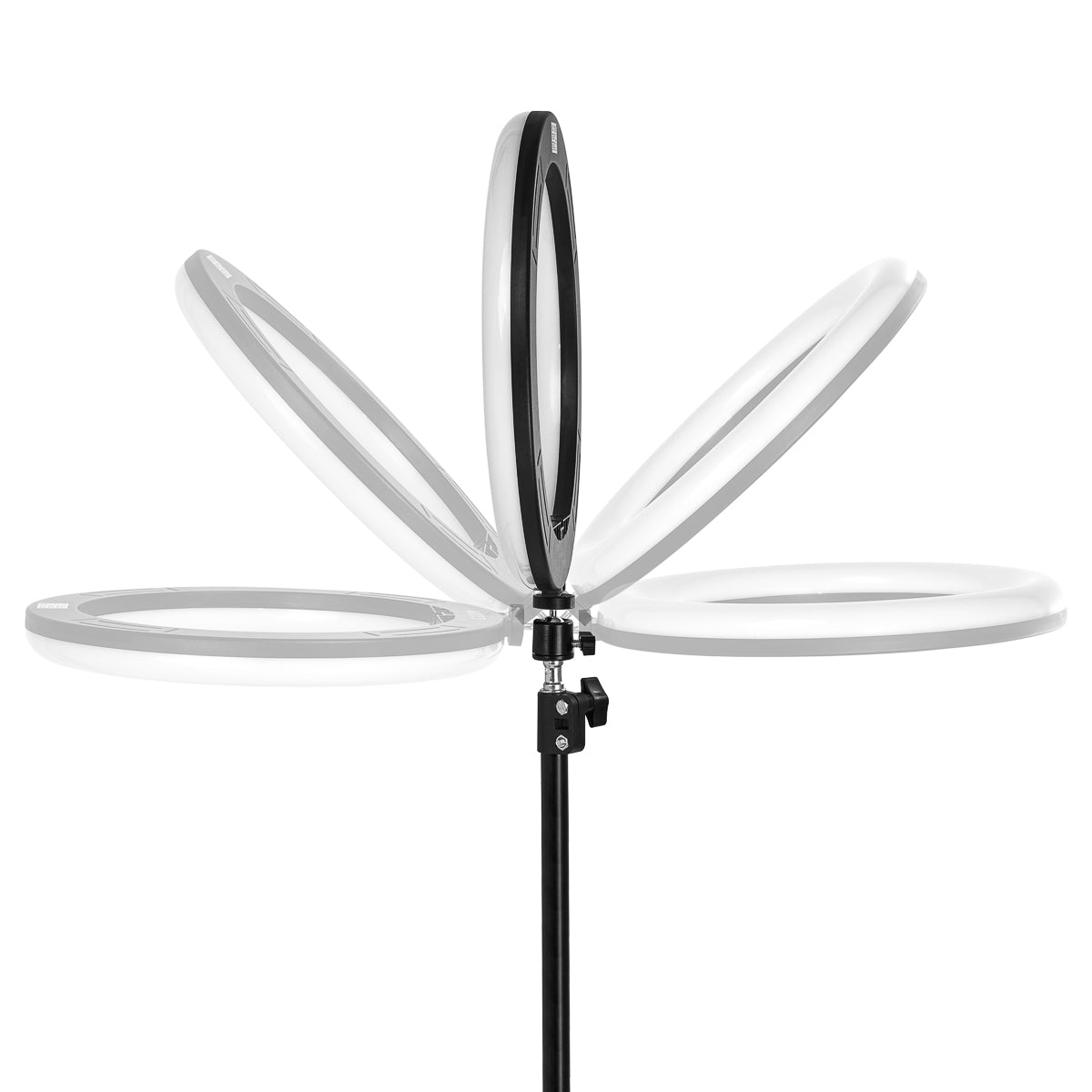 Kruhová lampa GLOW 10"" bsc s 10W stojanem